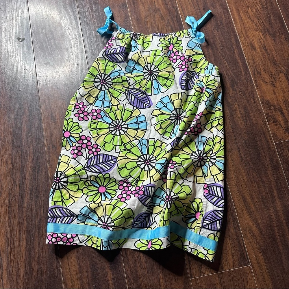 Hanna Andersson Hanna-Me-Down Floral Pillowcase Dress